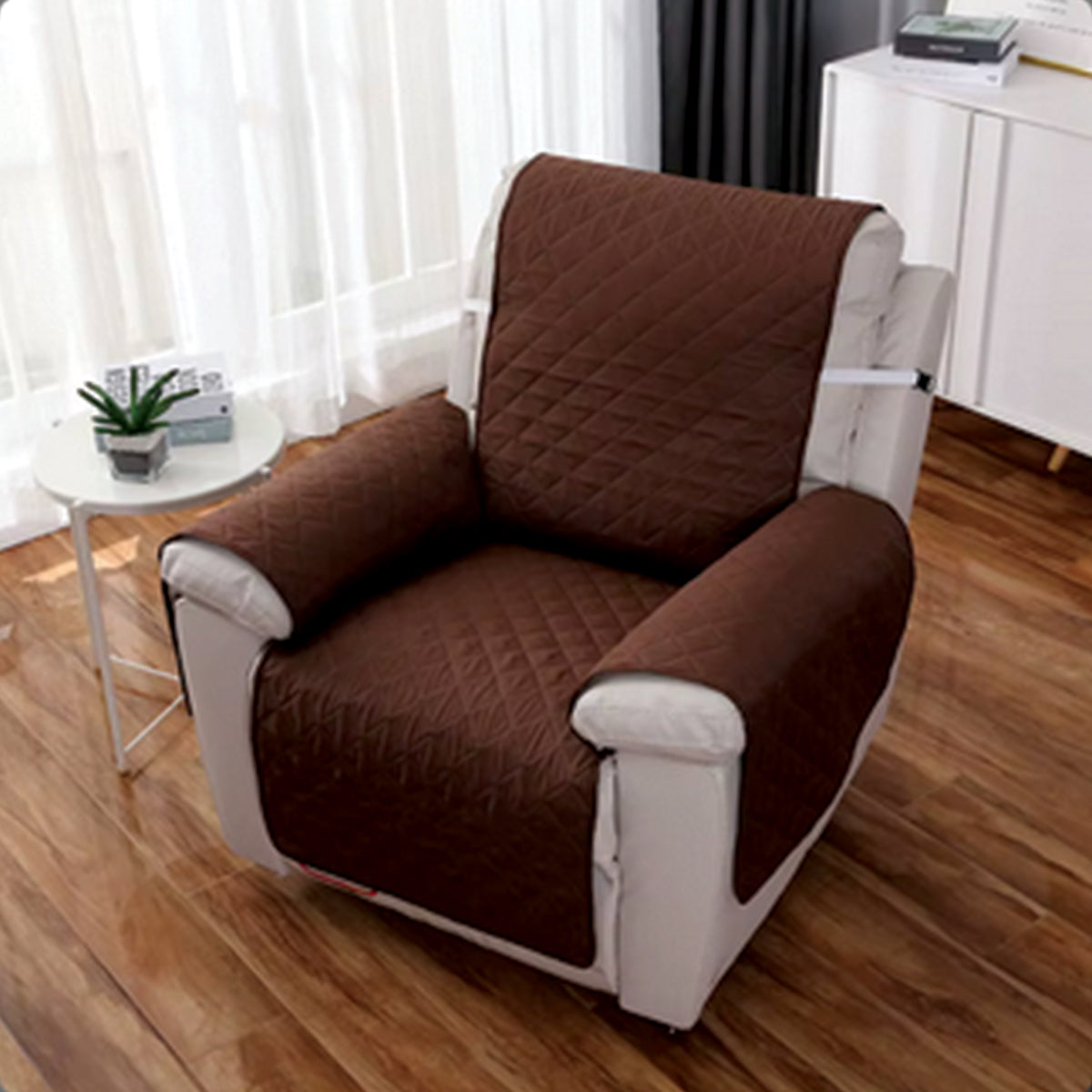 WATERPROOF RECLINER SOFA COVER WITH POCKET