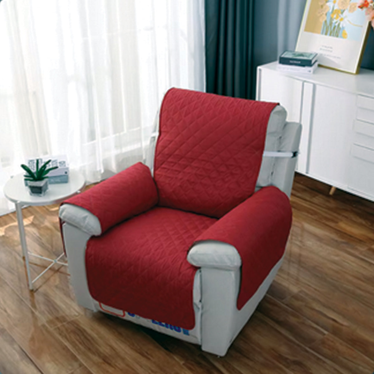 WATERPROOF RECLINER SOFA COVER WITH POCKET