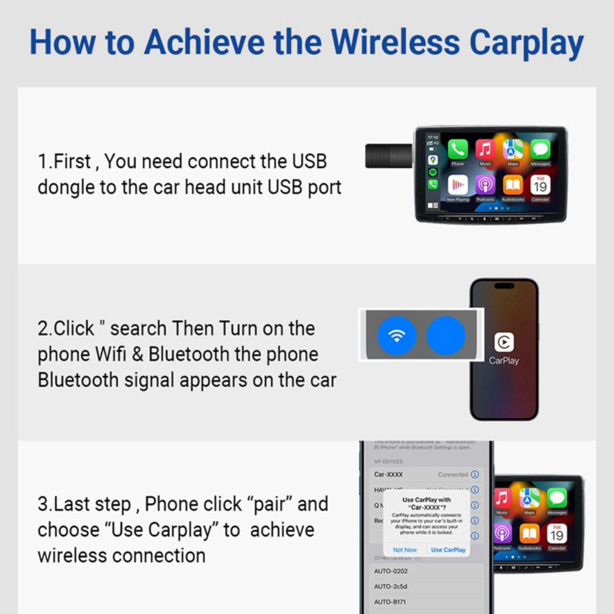 WIRELESS CARPLAY ADAPTER