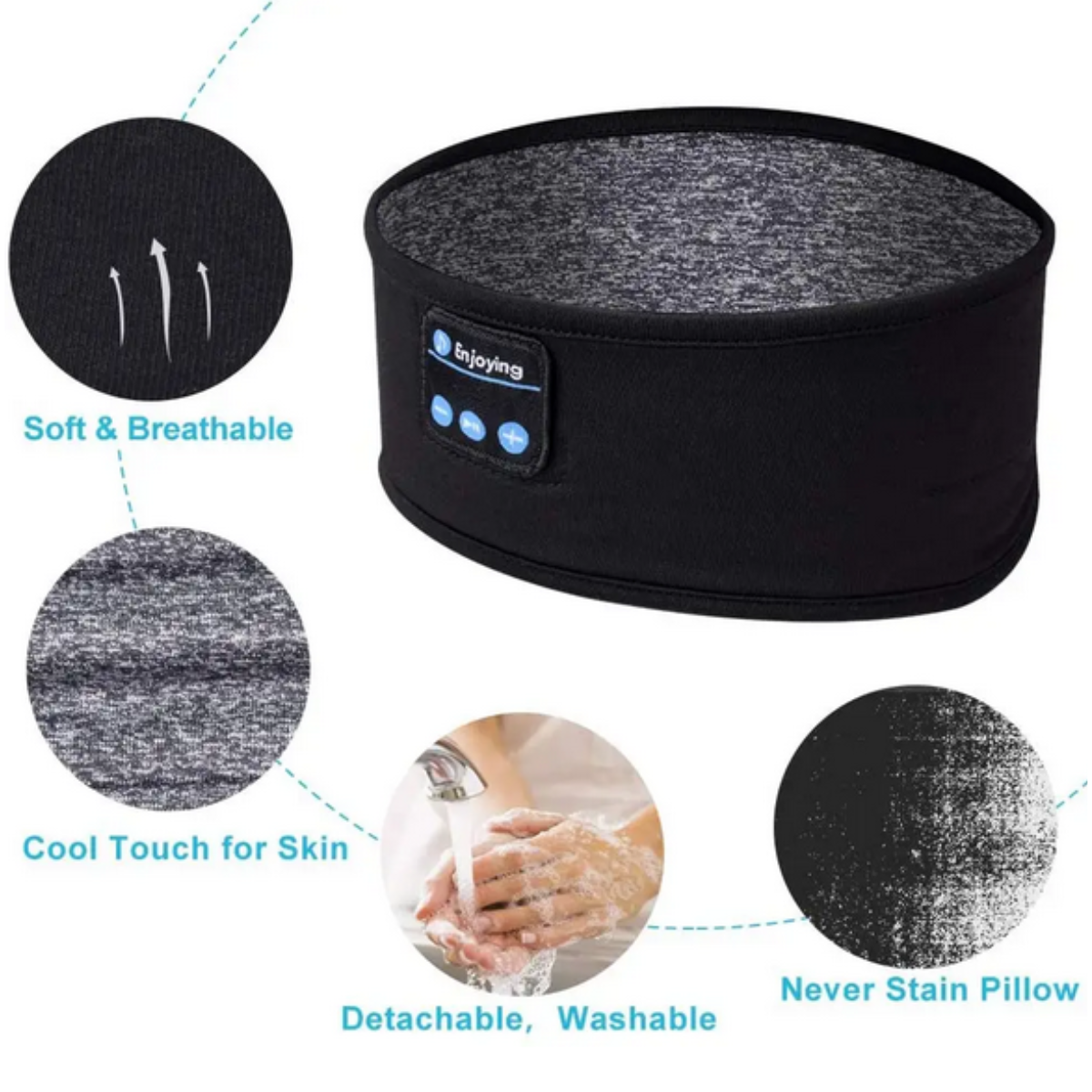 SPORTS HEADBANDS AND SLEEP HEADPHONES