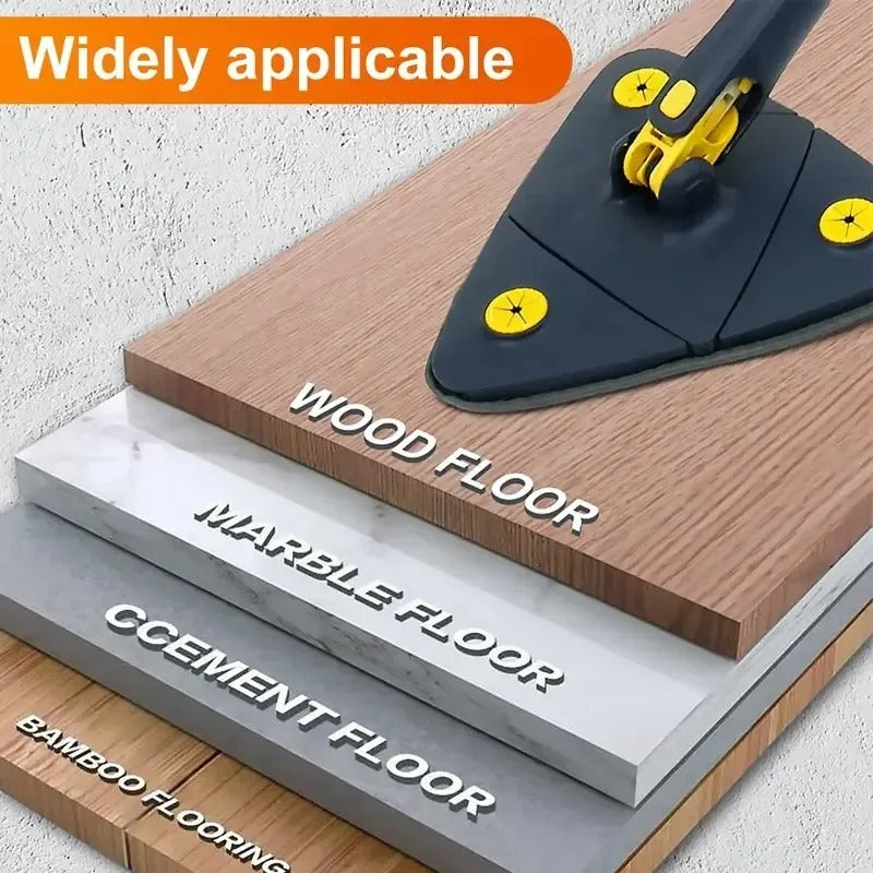 360° ROTATABLE TRIANGLE CLEANING MOP