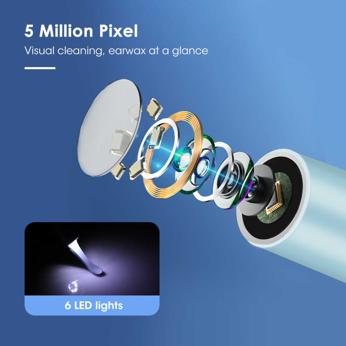WIRELESS VISUAL EAR WAX REMOVER