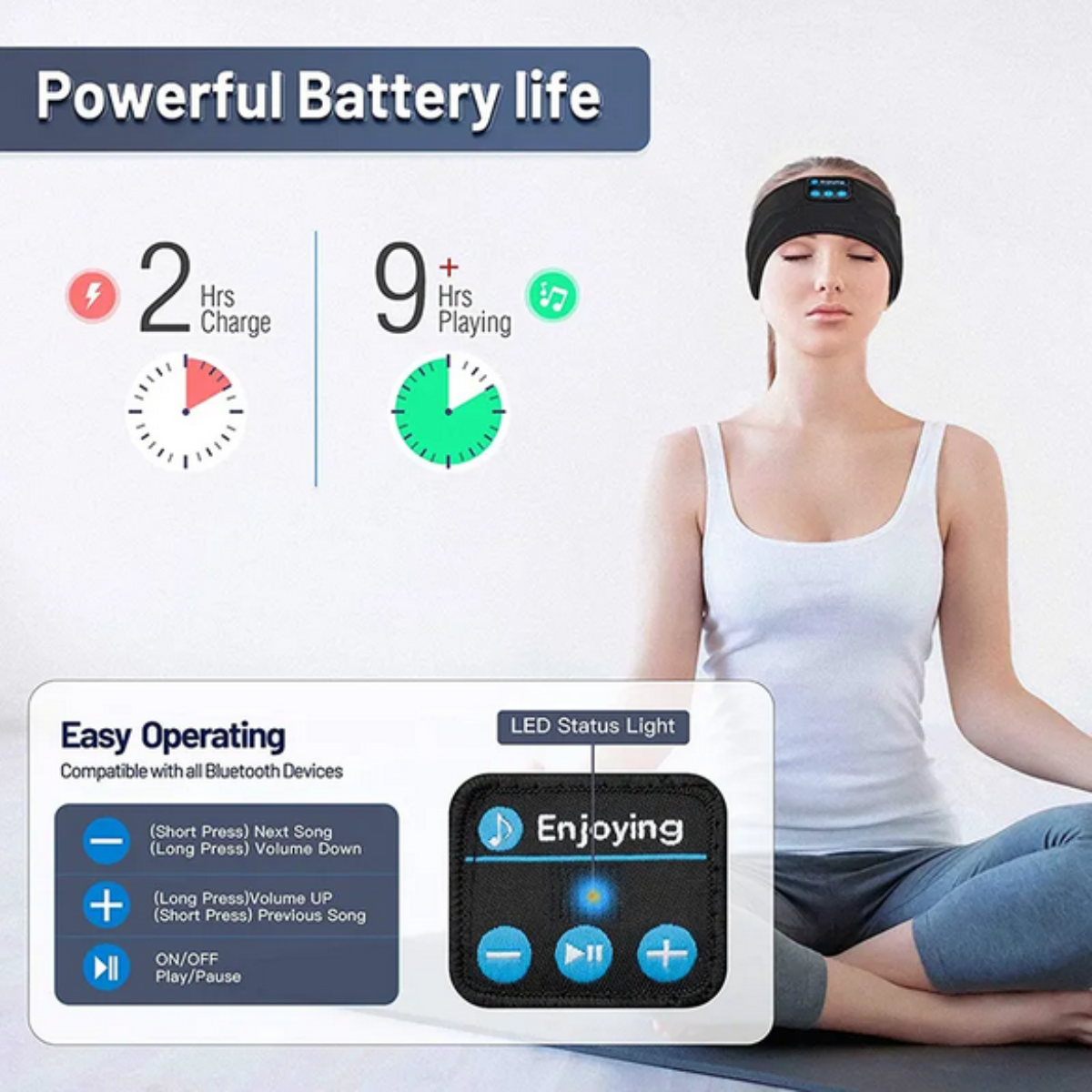SPORTS HEADBANDS AND SLEEP HEADPHONES