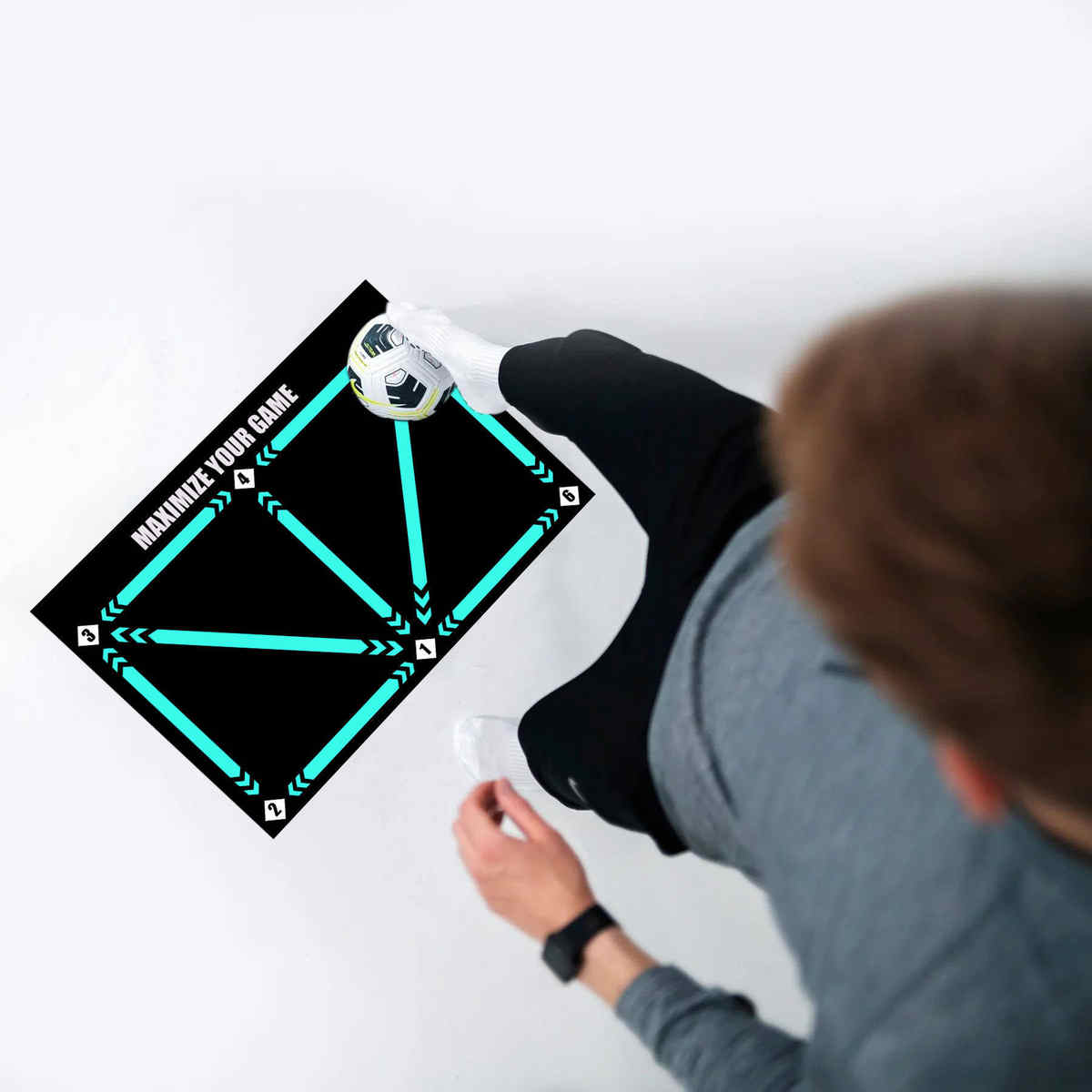 SMART FOOTBALL TRAINING MAT