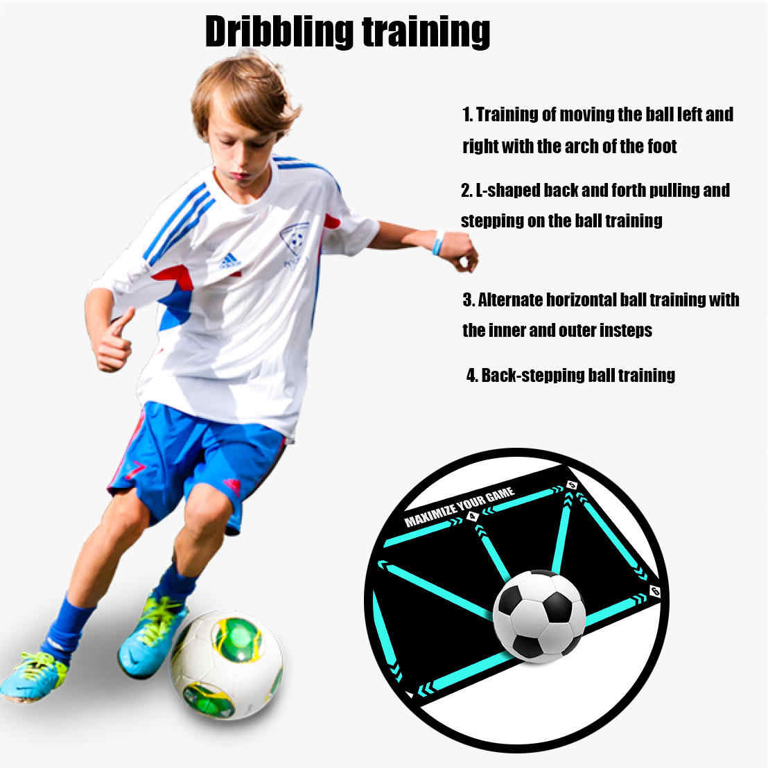 SMART FOOTBALL TRAINING MAT