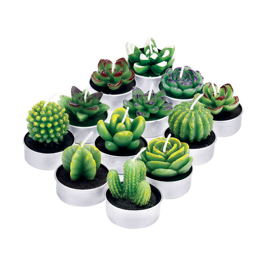 DECORATIVE CACTUS CANDLES