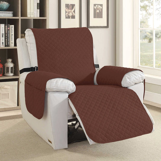 WATERPROOF RECLINER SOFA COVER WITH POCKET