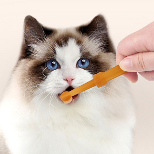SILICONE PET TOOTHBRUSH