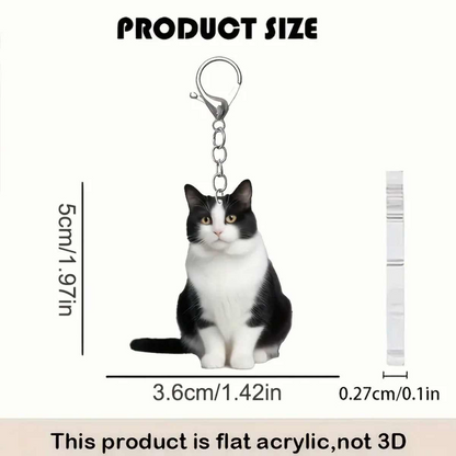 ACRYLIC PET KEY CHAIN
