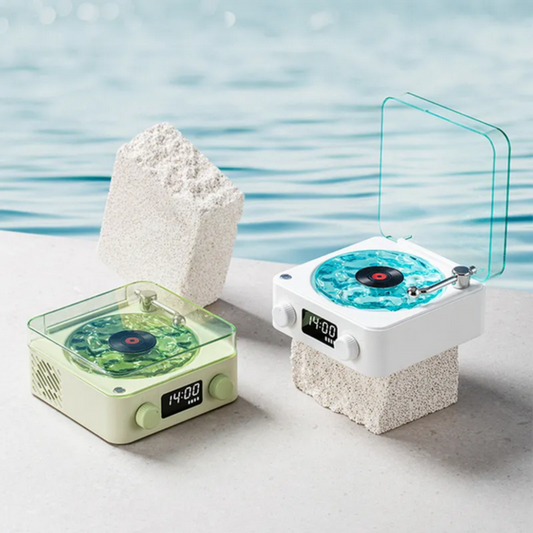 WAVES VINYL TURNTABLE SPEAKER