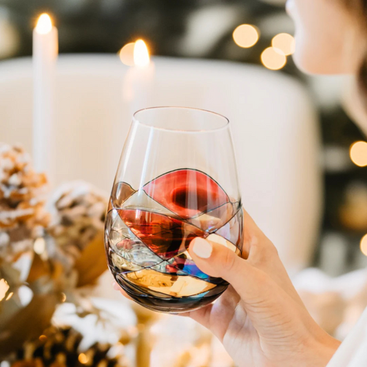 STEMLESS WINE GLASS