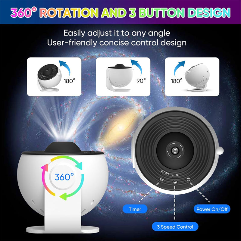GALAXY NIGHT LIGHT PROJECTOR