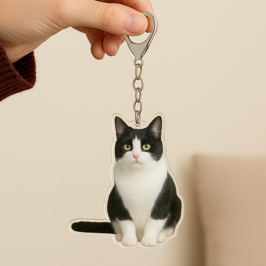 ACRYLIC PET KEY CHAIN