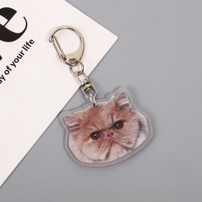 ACRYLIC PET KEY CHAIN