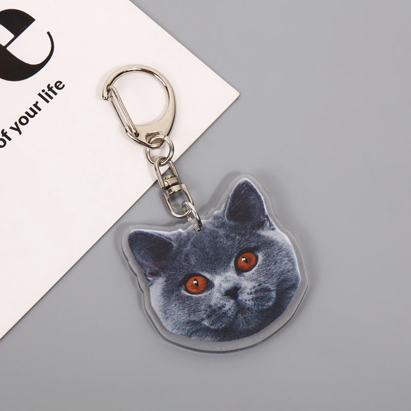 ACRYLIC PET KEY CHAIN