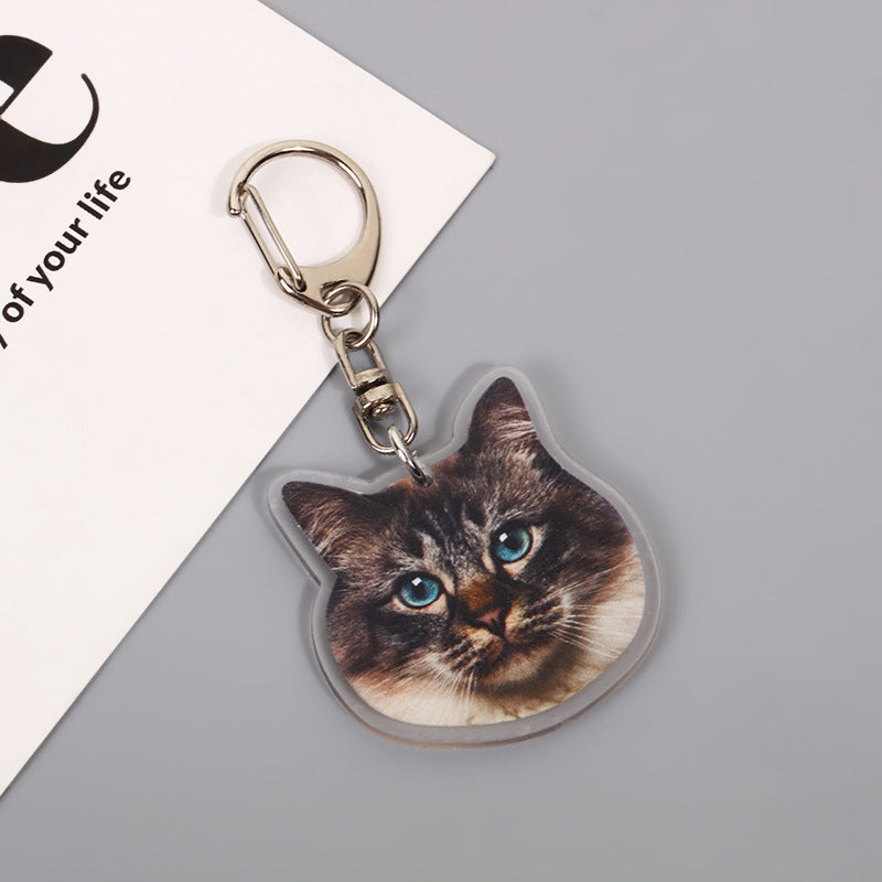 ACRYLIC PET KEY CHAIN