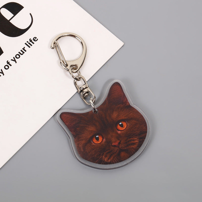 ACRYLIC PET KEY CHAIN
