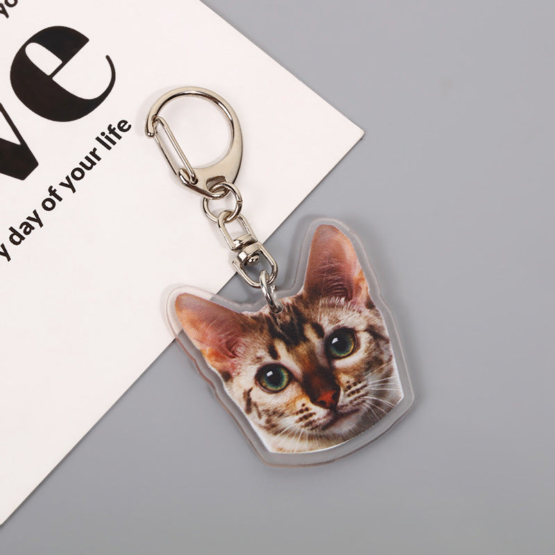 ACRYLIC PET KEY CHAIN