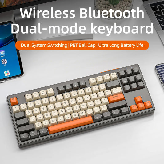 WIRELESS BLUETOOTH DUAL MODE KEYBOARD